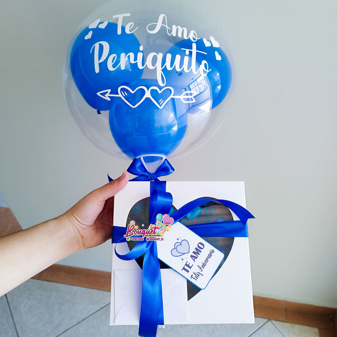 Regalo con Juguete, Trufas y Globo Personalizado para Niño